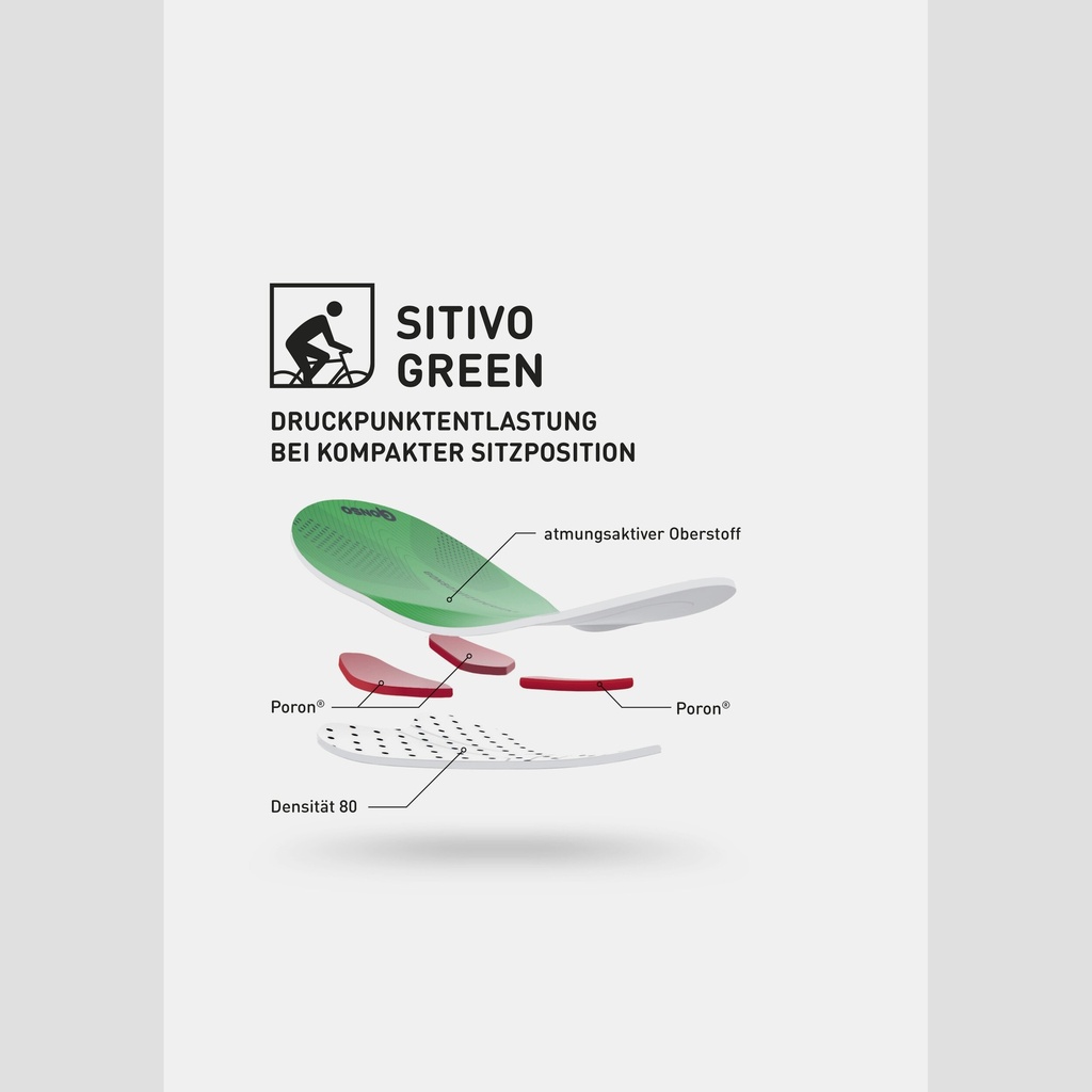 pánske cyklistické nohavice GONSO SITIVO M dakota shadow/green
