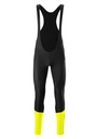 pánske dlhé cyklistické nohavice GONSO ESSENTIAL BIB TIGHT SOFTSHELL M safety yellow
