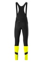 pánske dlhé cyklistické nohavice GONSO ESSENTIAL BIB TIGHT SOFTSHELL M safety yellow