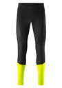 pánske dlhé cyklistické nohavice GONSO ESSENTIAL TIGHT SOFTSHELL NO PAD M safety yellow