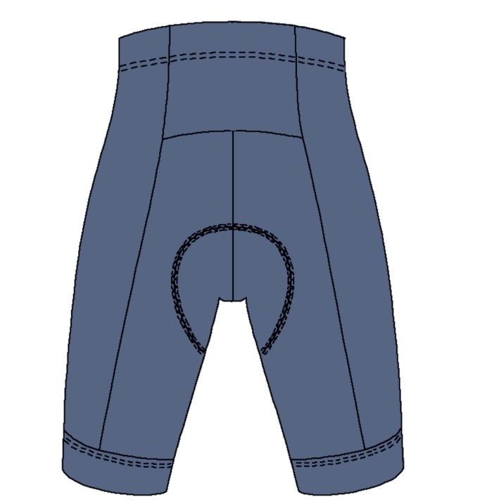 pánske cyklistické nohavice Gonso Essential Shorts Kit M rainy blue