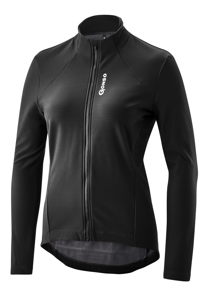 Damen-Radtrikot Gonso Sitivo Trikot THERM W black