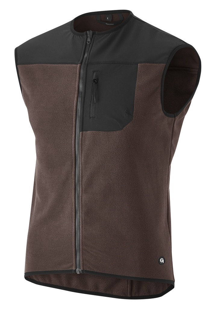 Damen-Radweste Gonso Adventure VEST Fleece fossil