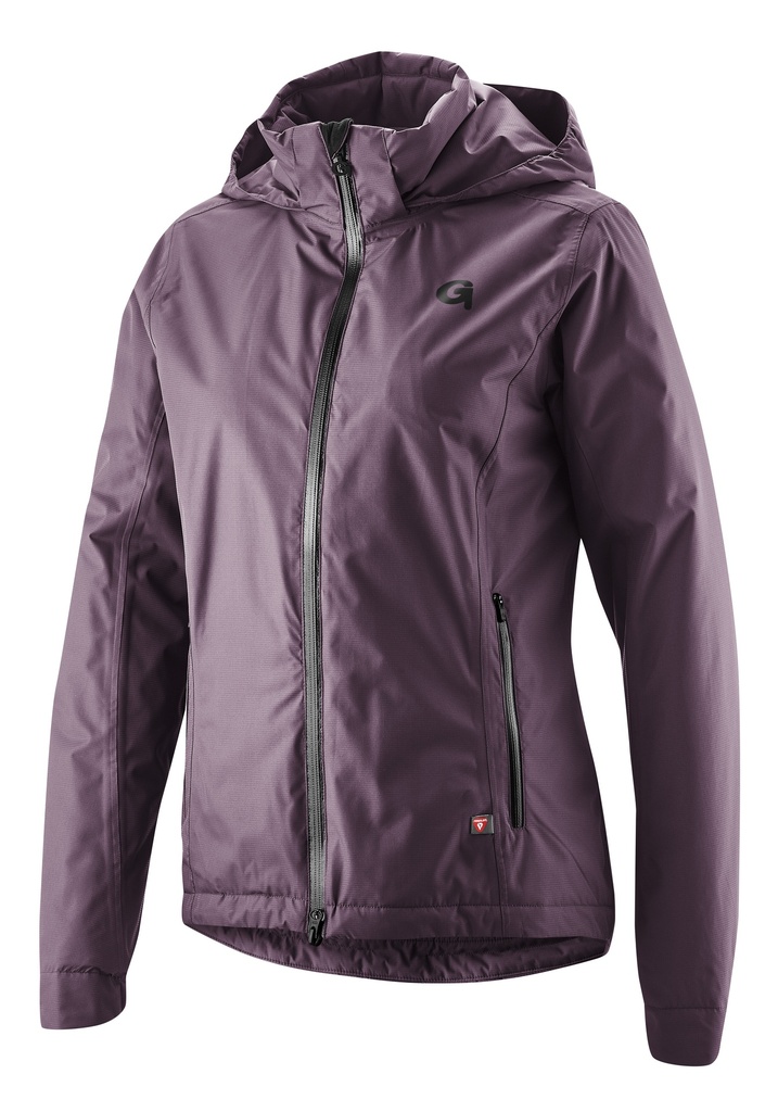 women's cycling jacket Gonso Save Jacket THERM W dark plum