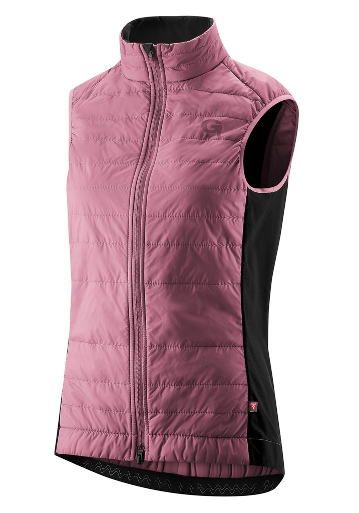 women's cycling vest Gonso Trail VEST Primaloft W nightime lilac
