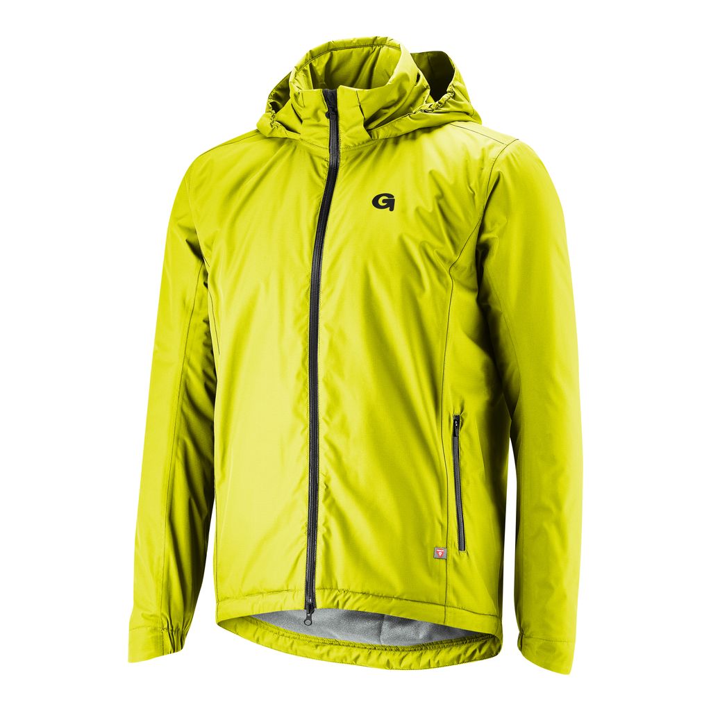 pánska cyklistická bunda Gonso Save Jacket Therm M safety yellow