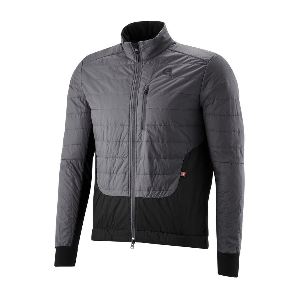 men's cycling jacket Gonso Trail Jacket Primaloft M gray
