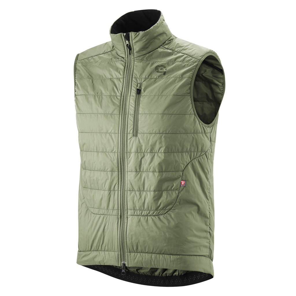 pánská cyklistická vesta Gonso Trail Vest Primaloft M zelená