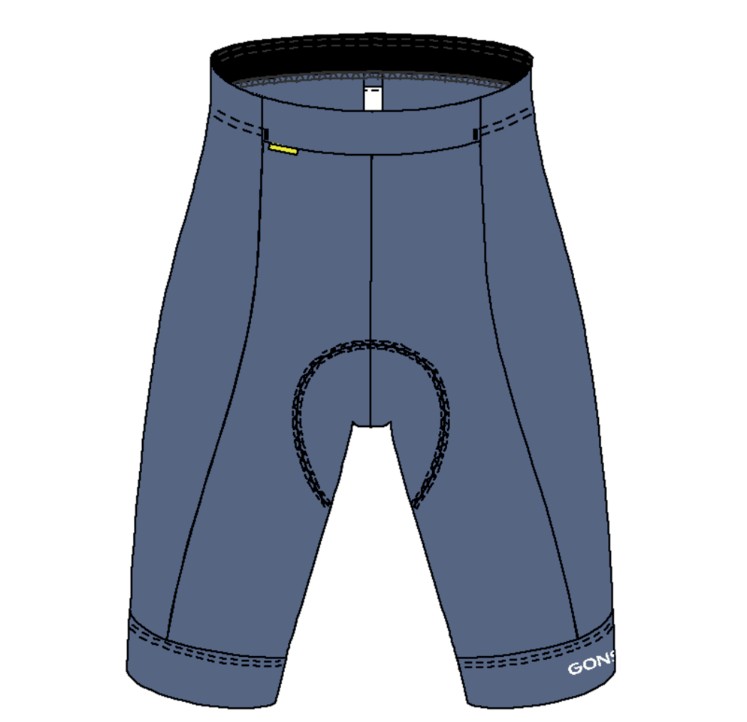pánske cyklistické nohavice Gonso Essential Shorts Kit M rainy blue