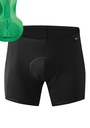 Herren-Boxershorts mit Radsport-Einsatz Gonso Sitivo U M black/green