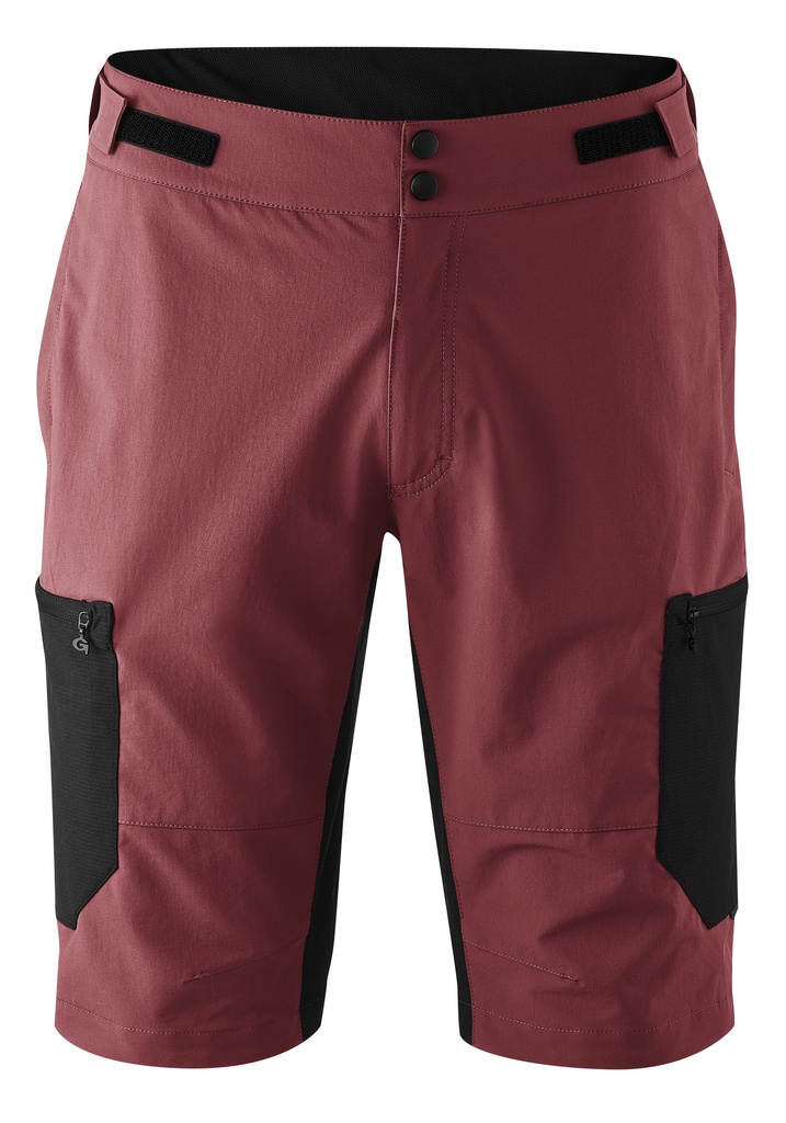 men's cycling shorts Gonso GARZONE burnt russet