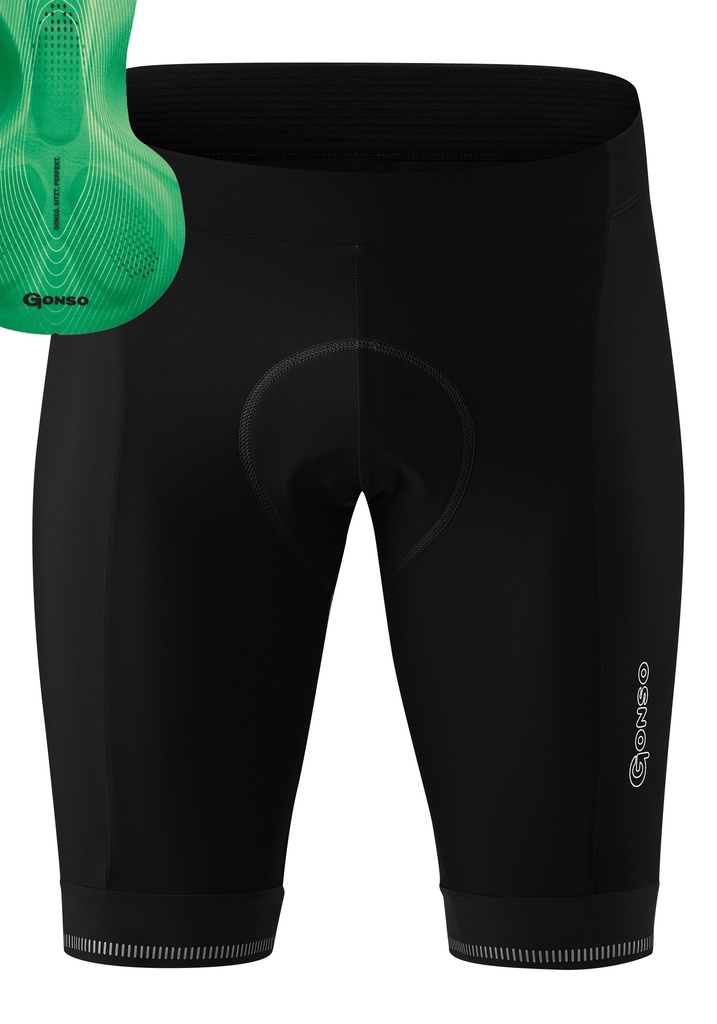 pánské cyklistické kalhoty Gonso Sitivo M black/green