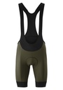 men's cycling pants Gonso Sitivo Bib M dakota shadow/green