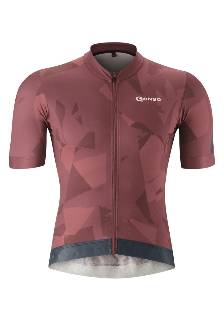 pánský cyklistický dres Gonso TRESERO burnt russet