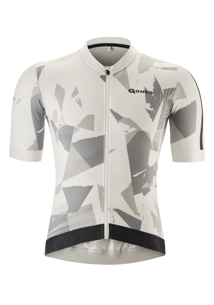men's cycling jersey Gonso TRESERO white