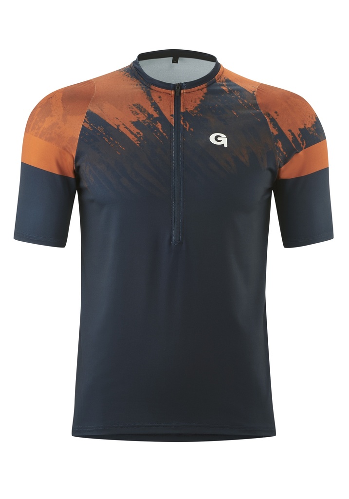 men's cycling jersey Gonso VEDELLO outerspace/copper clay