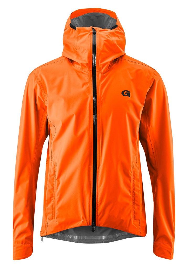 men's cycling jacket Gonso Save Plus shocking orange