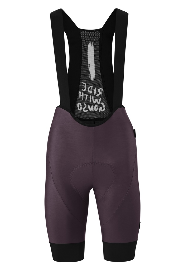 women's cycling pants Gonso Sqlab GO Bib W dark plum