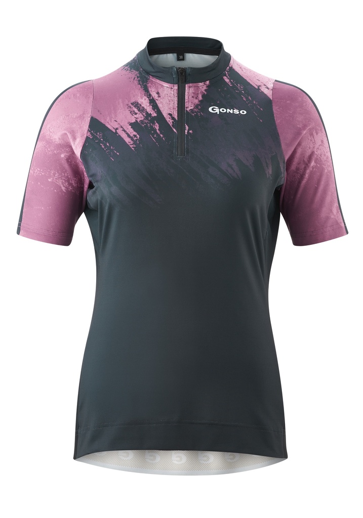 Damen-Radtrikot Gonso LESIMA graphite