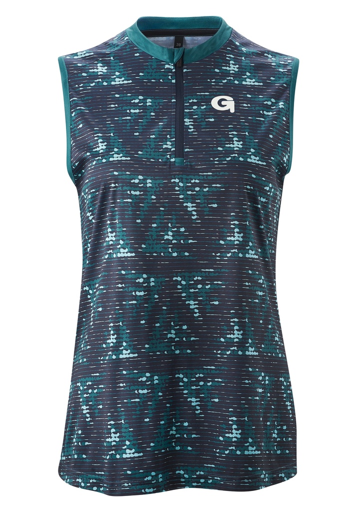 women's cycling tank top Gonso AGNEDA atlantic deep