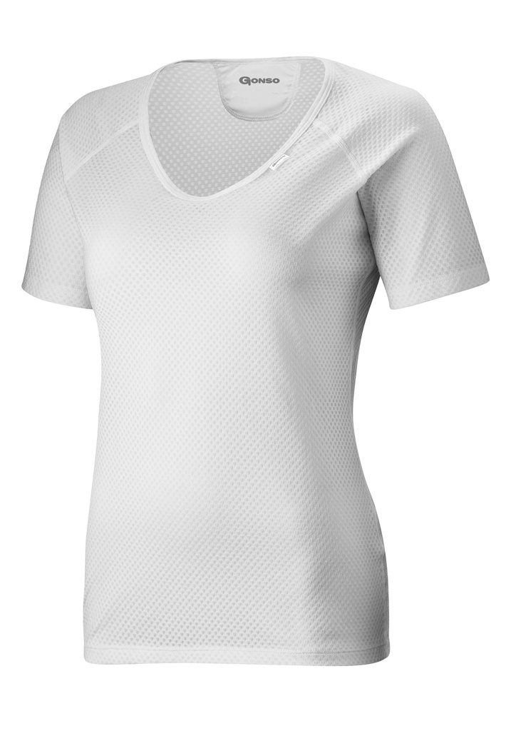 Radsport-Funktionsunterwäsche für Frauen Gonso Base Shirt W white