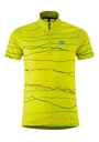 children's cycling jersey Gonso TRIEST safety yellow