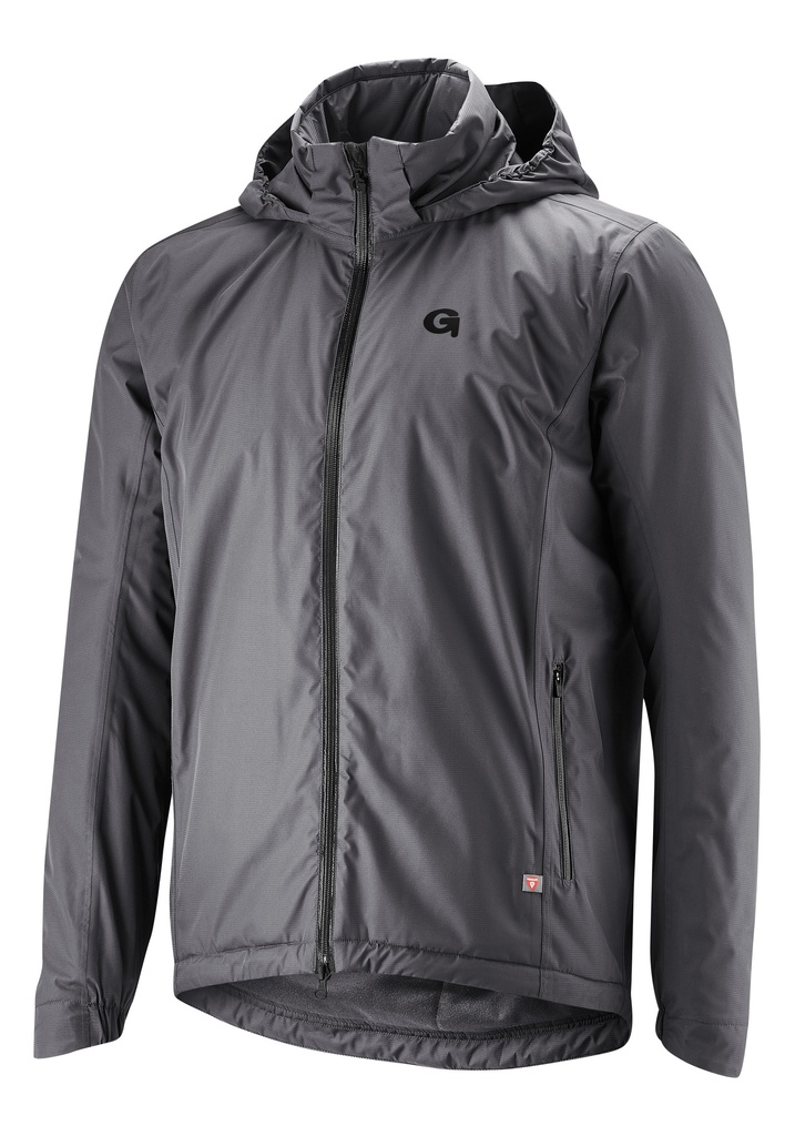 pánska cyklistická bunda Gonso Save Jacket Therm M šedá