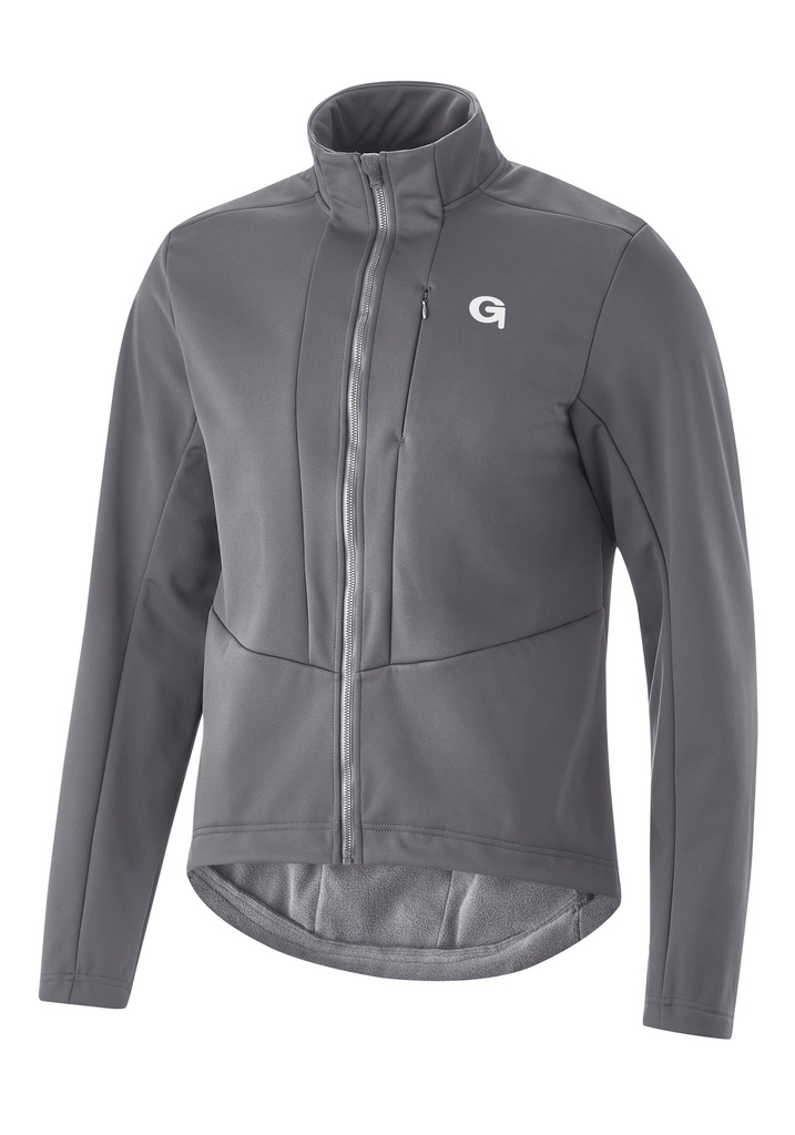 pánska cyklistická bunda Gonso Adventure Jacket Softshell M mercury grey