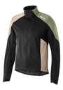 pánska cyklistická bunda Gonso Trail Jacket Softshell M black/timson sand/bellcourt castle