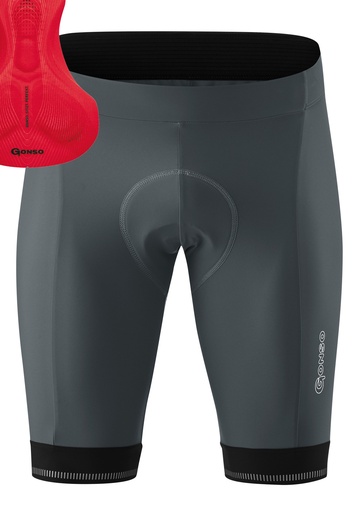 men's cycling pants Gonso Sitivo M sargasso sea/red