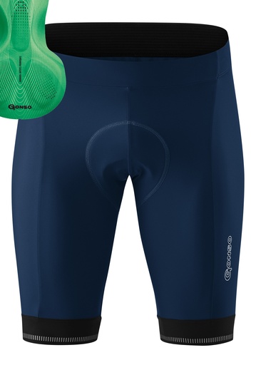 [3003172_13867] pánske cyklistické nohavice Gonso Sitivo M navigation navy/green