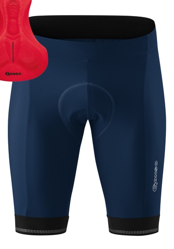 [3003172_13866] pánske cyklistické nohavice Gonso Sitivo M navigation navy/red
