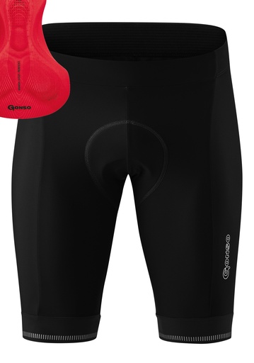 [3003172_19014] men's cycling pants Gonso Sitivo M black/red
