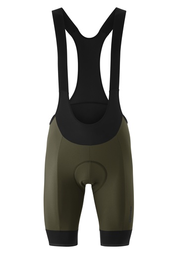 [3003173_12577] pánske cyklistické nohavice Gonso Sitivo Bib M dakota shadow/red