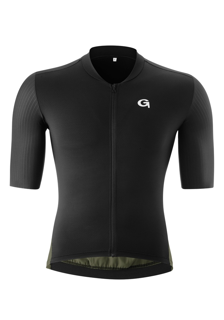 pánsky cyklistický dres Gonso Sitivo Trikot M black/dakota shadow