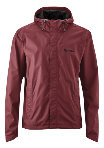 men's cycling jacket Gonso Save LIGHT burnt russet