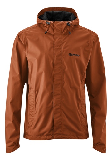 men's cycling jacket Gonso Save LIGHT copper clay