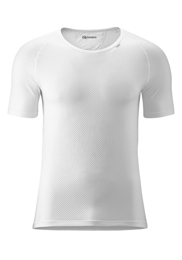 [3000137_10600] Herren-Radtrikot Gonso Base Shirt M white