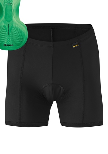[3000046_19018] women's underwear with cycling insert Gonso Sitivo U W black/green