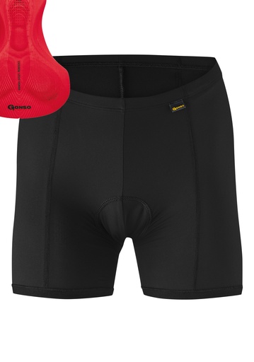 [3000046_19014] dámske spodné nohavice s cyklistickou vložkou Gonso Sitivo U W black/red