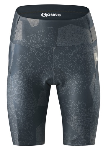 [3003196_20106] women's cycling pants Gonso MALEGGA graphite print