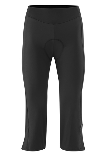 dámske cyklistické nohavice Gonso Essential Tight 3/4 Flared W black