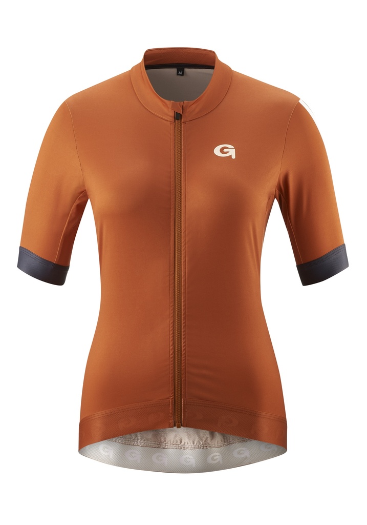 women's cycling jersey Gonso PIANA copper clay