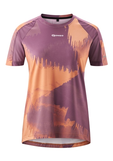 [3003207_20027] women's cycling T-shirt Gonso VENINA georgia peach