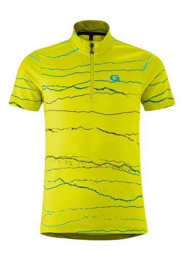 detský cyklistický dres Gonso TRIEST safety yellow