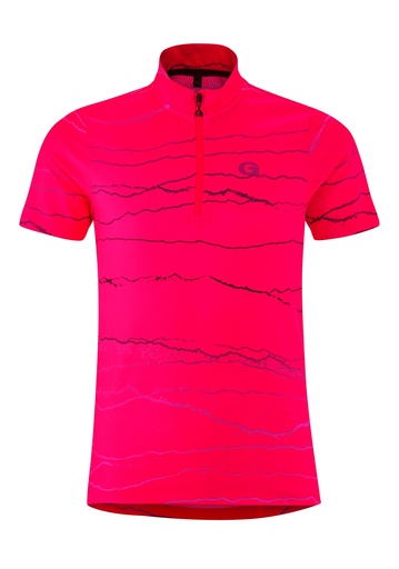 detský cyklistický dres Gonso TRIEST diva pink