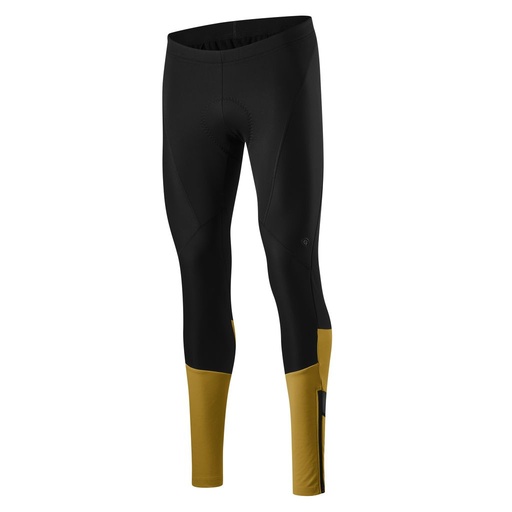 [3001222_20132] pánske dlhé cyklistické nohavice Gonso Essential Tight Softshell M antique moss