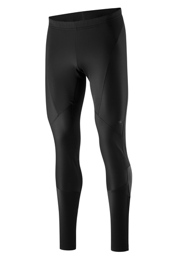 [3001236_10900] pánske dlhé cyklistické nohavice Gonso Essential Tight Softshell No Pad M black