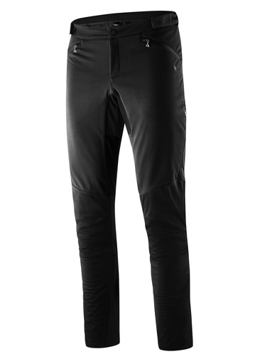 [3001223_10900] pánske dlhé cyklistické nohavice Gonso Trail Pants Softshell M čierne