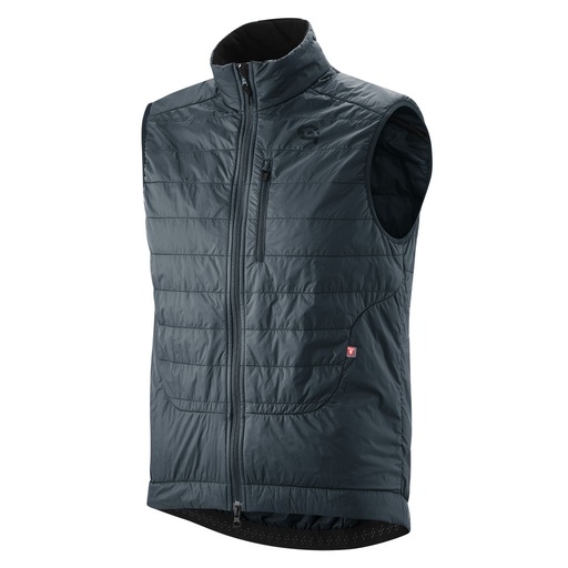 pánska cyklistická vesta Gonso Trail Vest Primaloft M šedá